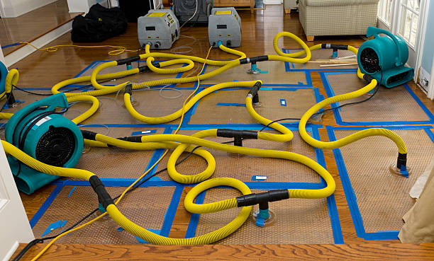 Professional Burst Pipe Water Damage technician working in Spartanburg, SC
